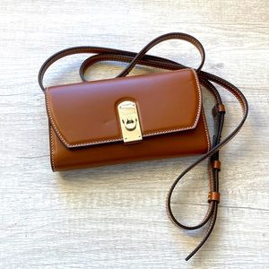 Salvatore Ferragamo Calfskin Clutch Purse